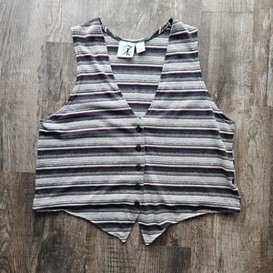 Vintage Stripe Vest